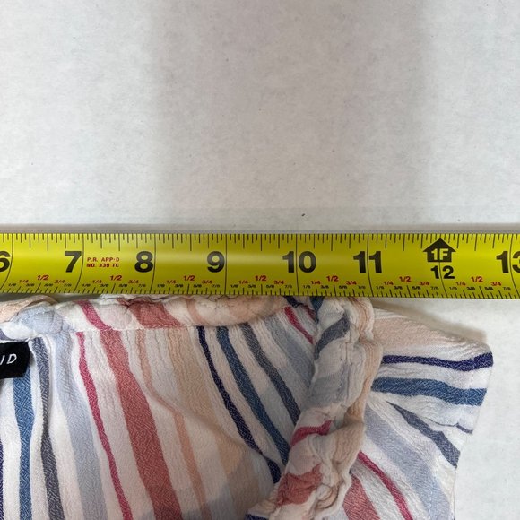 Torrid Ivory Stripe Pullover Sleeveless Tank Size 3 - Picture 11 of 15